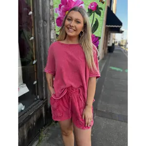 Raspberry Sorbet Set Shorts