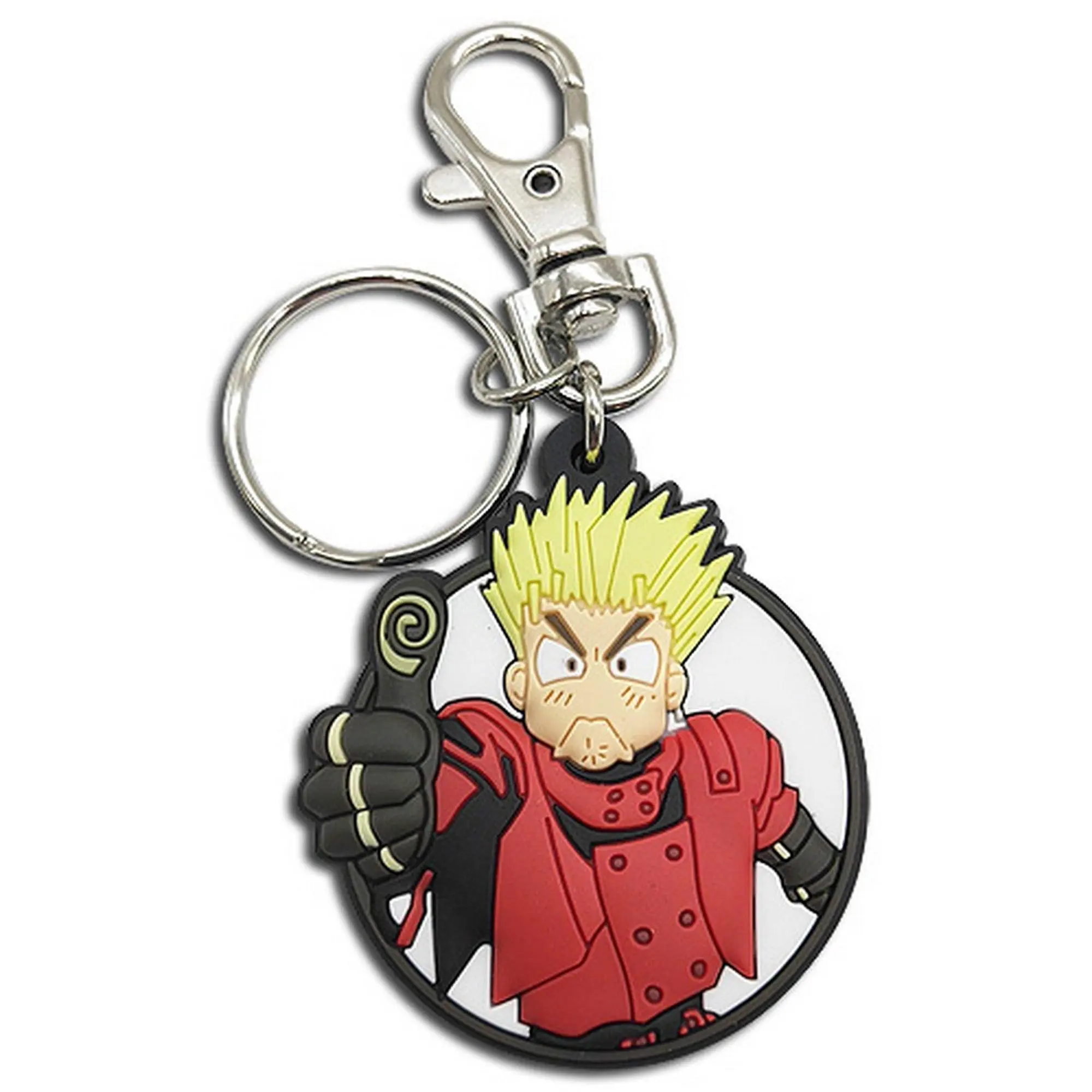 Trigun - Vash The Stampede Thumbs Up PVC Keychain