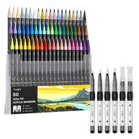 60 Colors & Water Brush