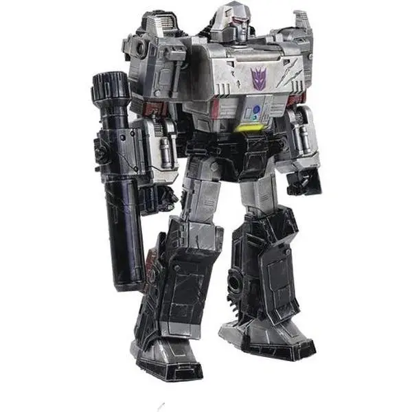 Threezero Transformers: War For Cybertron Trilogy DLX 10 inches Megatron Collectible Mech Model Figurine - ABS, PVC, POM, Zinc Alloy Construction, Choking Hazard Small Parts - Statues & Bobbleheads Category, Mech Model Figurines, Statues & Bobbleheads