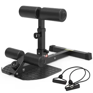 Deep Sissy Squat Bench Core Workout Multifunctional Leg Exercise Machine for Home Gym