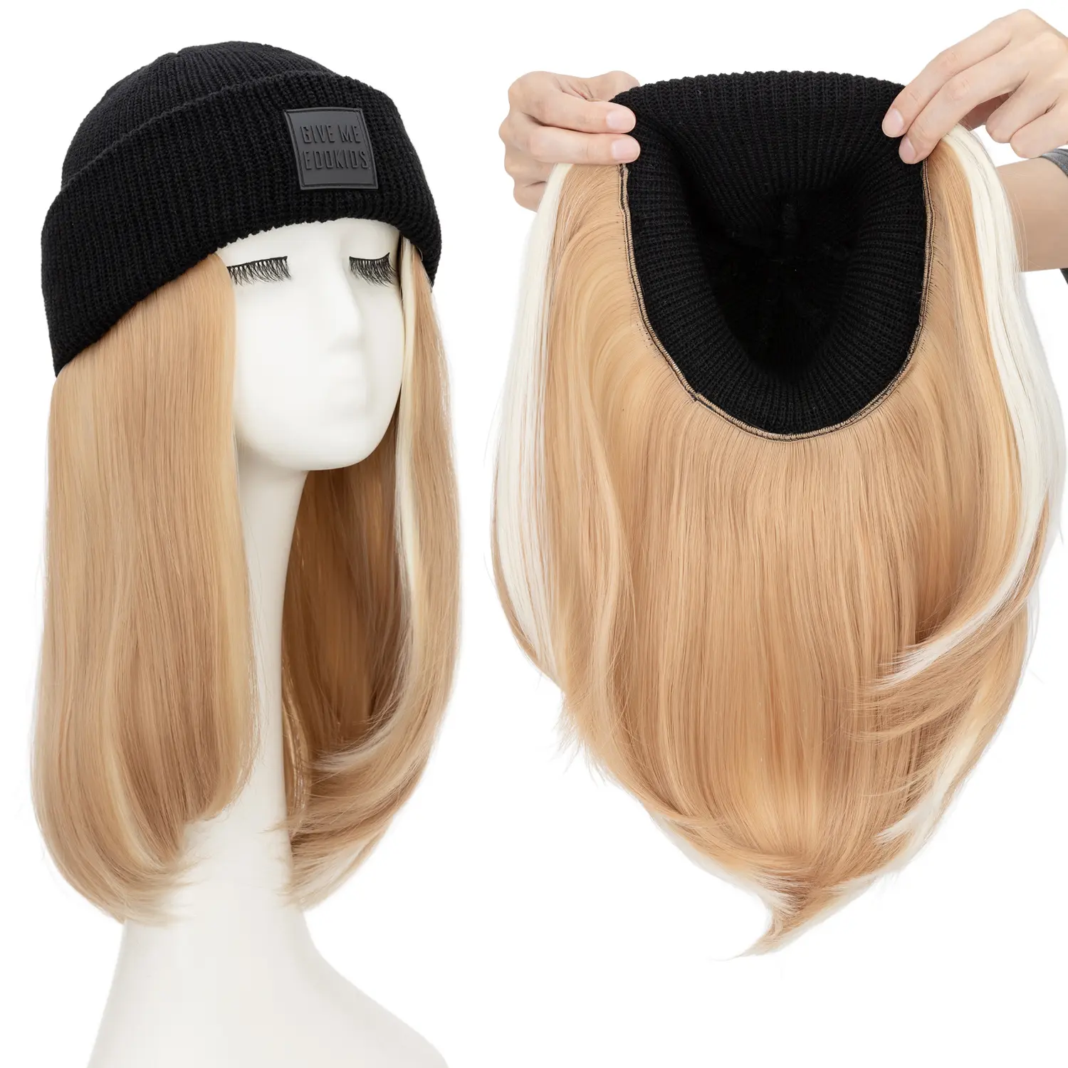 Dark Blonde & Bleach Blonde