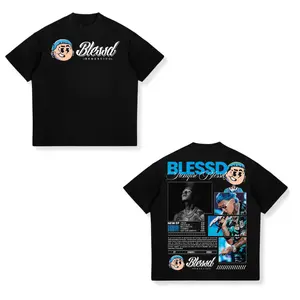 Blessd Cartoon Collage Shirt, Latin Urban Music Album Graphic Tee Siempre Blessd Era, Gift For Youth Fans, Shirt For Men Women