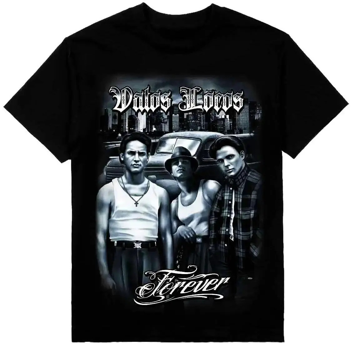 Vatos Locos Forever Men's T-Shirt, Mexico Clothing For Men Women, Tee For Fan