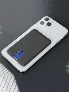 Minimalist Slim Thin Mini Wallet, Minimalist Wallets, Casual ID Bank Credit Card Holders, Phone Bag Card Clips, Portable Daily Use for Men & Women