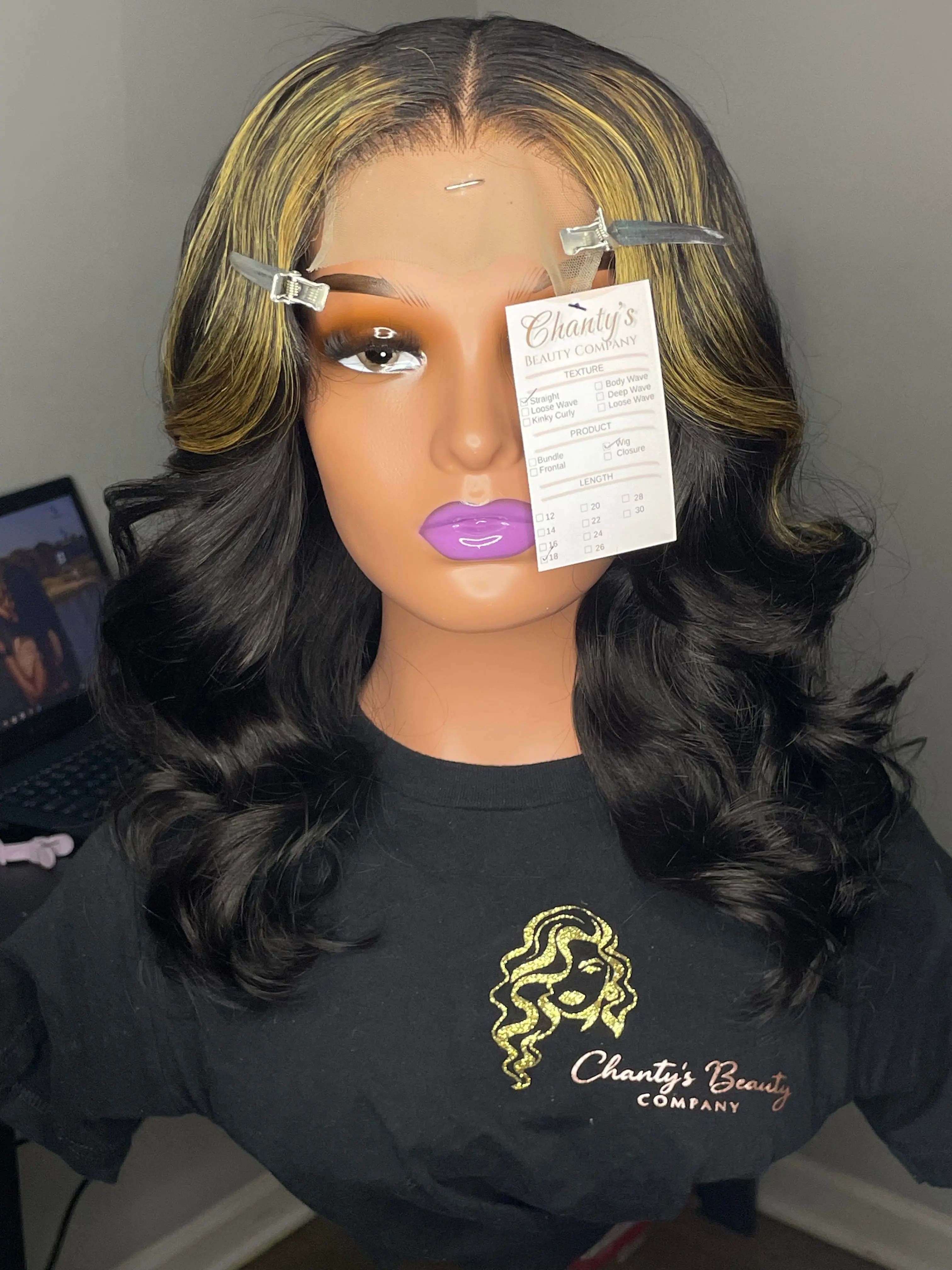 Latoya 18” Pre-Styled Luxury Wig