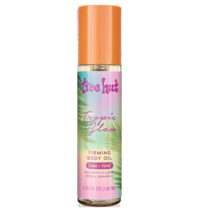 Tropic Glow Firming Body Oil, Hydrating Oil with Cupuacu Butter, Guarana & Pistachio Oil for Glowing Skin, 5 fl oz