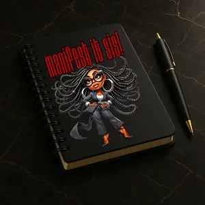 Manifest It, Sis! – Boss Energy Sticker -UVDTF 5X7