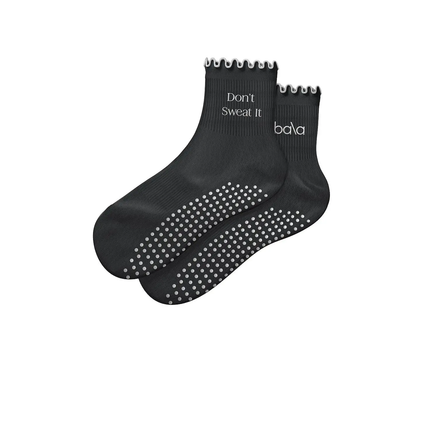 bala The Frilly Sock in Charcoal