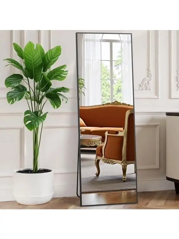 Full Length Mirror Full Body Mirror Rectangle Free Standing Wall Mounted Leaning Hanging Floor Mirrors