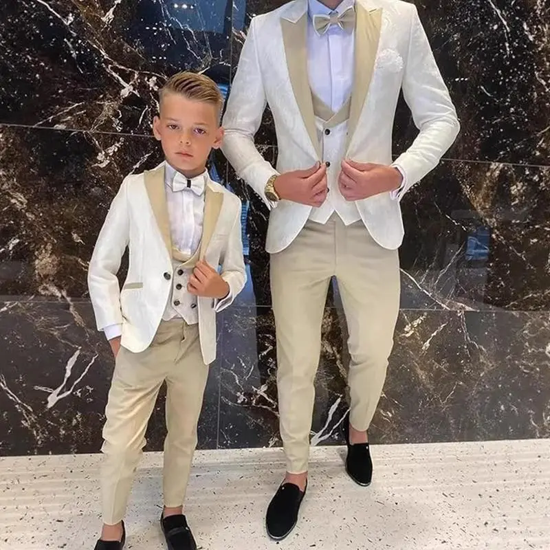 European and American men's suit three piece set jacquard single breasted suit jacket vest pants business wedding Workwear Long Sleeve Menswear European and American men's suit three piece set jacquard single breasted suit jacket vest pants business wedding Workwear Long Sleeve Menswear