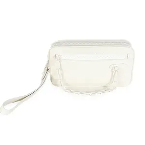 White Monogram Taurillon Pochette Volga