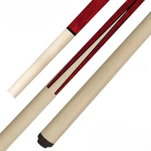 Pechauer P02-R Pro Series Cue - 19.5oz Maple Shaft & Wine-Stained Forearm - Simulated Ebony Frame - Lifetime Warranty - American-Made Custom Cue