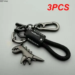 Leather Woven Rope Metal Keychain, Vintage Braided Bag Charm, Durable Woven Rope Key Pendant, Stylish Motorcycle & Car Key Accessory, Casual Daily Ornament, Premium Men’s Fashion Gift, Mini Portable Present for Coworkers and Grooms