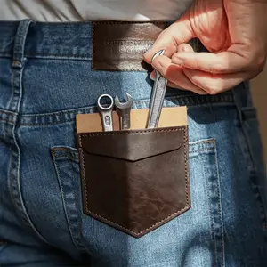 Small Wrench Screwdriver Hardware Storage Bag, Small Hand Tool Pouch, Edc Tool Pants Insert Bag, Leather Box Bag