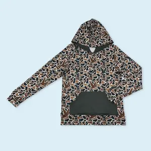 Adult man duck camouflage hunting season hoodie top