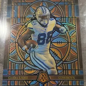 2025 Panini Mosaic CeeDee Lamb Stained Glass Oversized SSP Case Hit