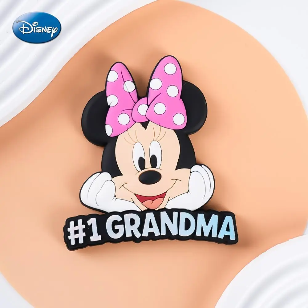 1PC Officially Licensed Disney Minnie Mouse Fridge Magnet Cute Cartoon Magnetic Decor for Refrigerator Locker Cabinet Office Gift for Friends