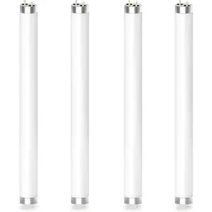 Bug Zapper Replacement Bulb Light Tube 10W for 20W Electronic Bug Zapper, T8 Bulbs for Indoor Outdoor Mosquito Zapper Lamp (4 Pack)