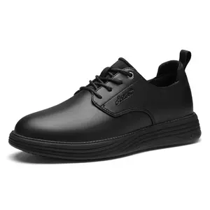 Non-Slip Waterproof SRC Oil-Resistant Breathable Mesh Comfort Work Shoes for Men and Women - Black (Nurse & Chef Shoes)