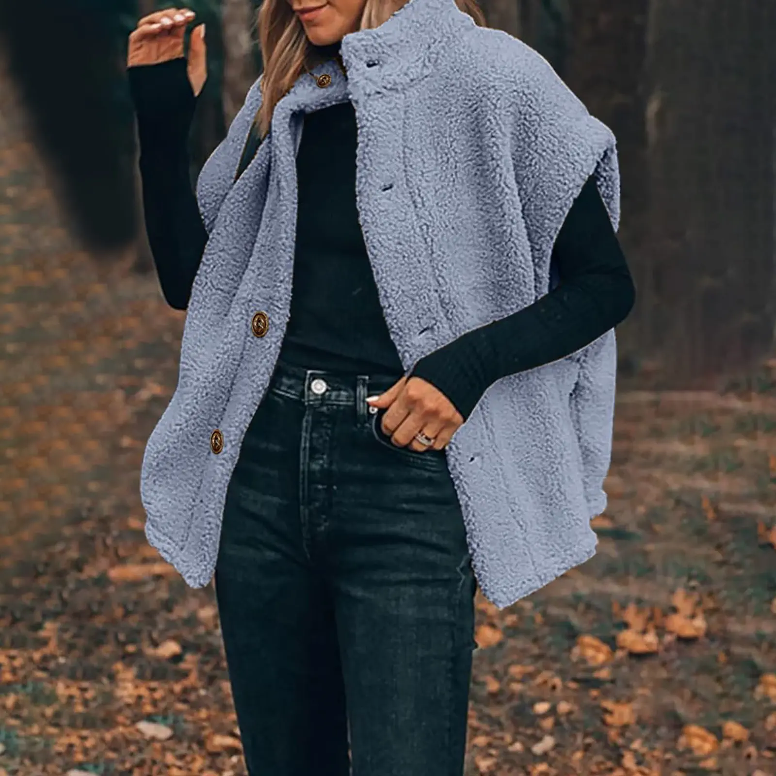 Light blue no lining cloth