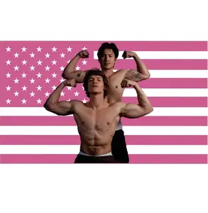 Vintage Heated Rivalry Tapestry, Bold Retro Aesthetic Wall Art, Statement Decor for Bedroom, Gym & Dorm