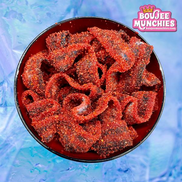 Boujee Munchies Spicy Cotton Candy Belts - 2 Bags