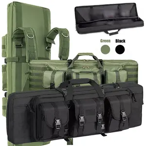 Sport Long Soft Tactical Range Case 2-Way Carry (Backpack /Handheld) Molle System for Hunting Camping Essential