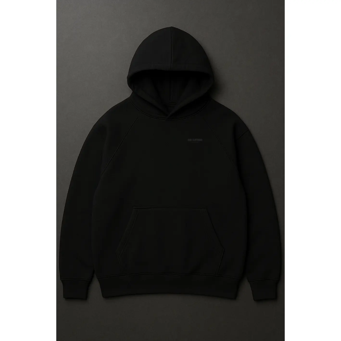 Black Essential Hoodie