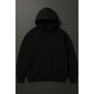 Black Essential Hoodie