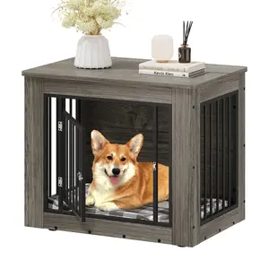 YITAHOME 2-in-1 Large Dog Crate Furnitureg Side End Table Dogs Kennel Indoor Dog Cage