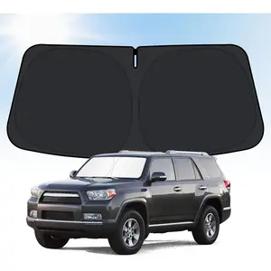 Windshield Sun Shade for Toyota 4Runner 2010-2026, Car 4-Layer Front Window Covers Sun Visor Protector, Foldable Blocks UV Rays Sunshade Custom Fit for Toyota 4Runner Accessories