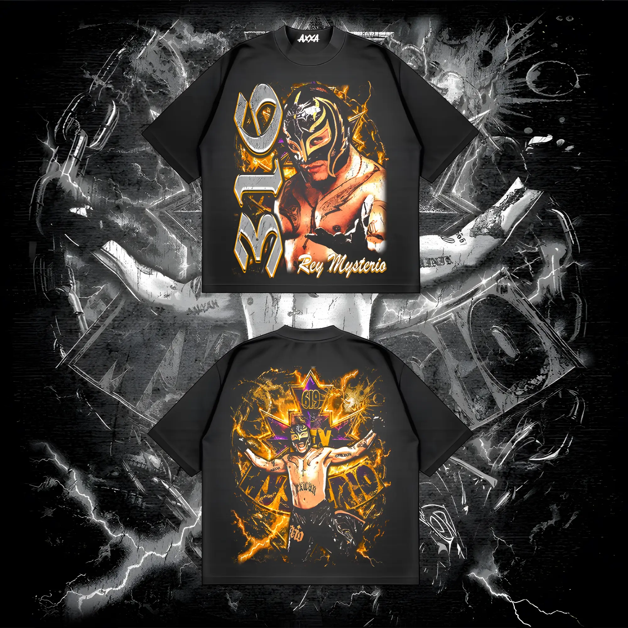 Rey Mysterio “619 / 3:16 Style” WWE T-Shirt – Lucha Libre Legend Graphic Tee, Masked Wrestler Vintage Shirt, Streetwear Wrestling Tee, Unisex Cotton, TikTok USA Trend
