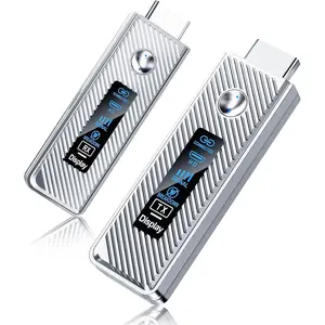 HDMI Transmitter and Receiver 4K Decode & 1080P@60Hz Ultra  Output, 328Ft/100M  HDMI Extender, 2.4G+5G Plug & Play for Streaming Video and Audio to  from PC/TV Box/Projector