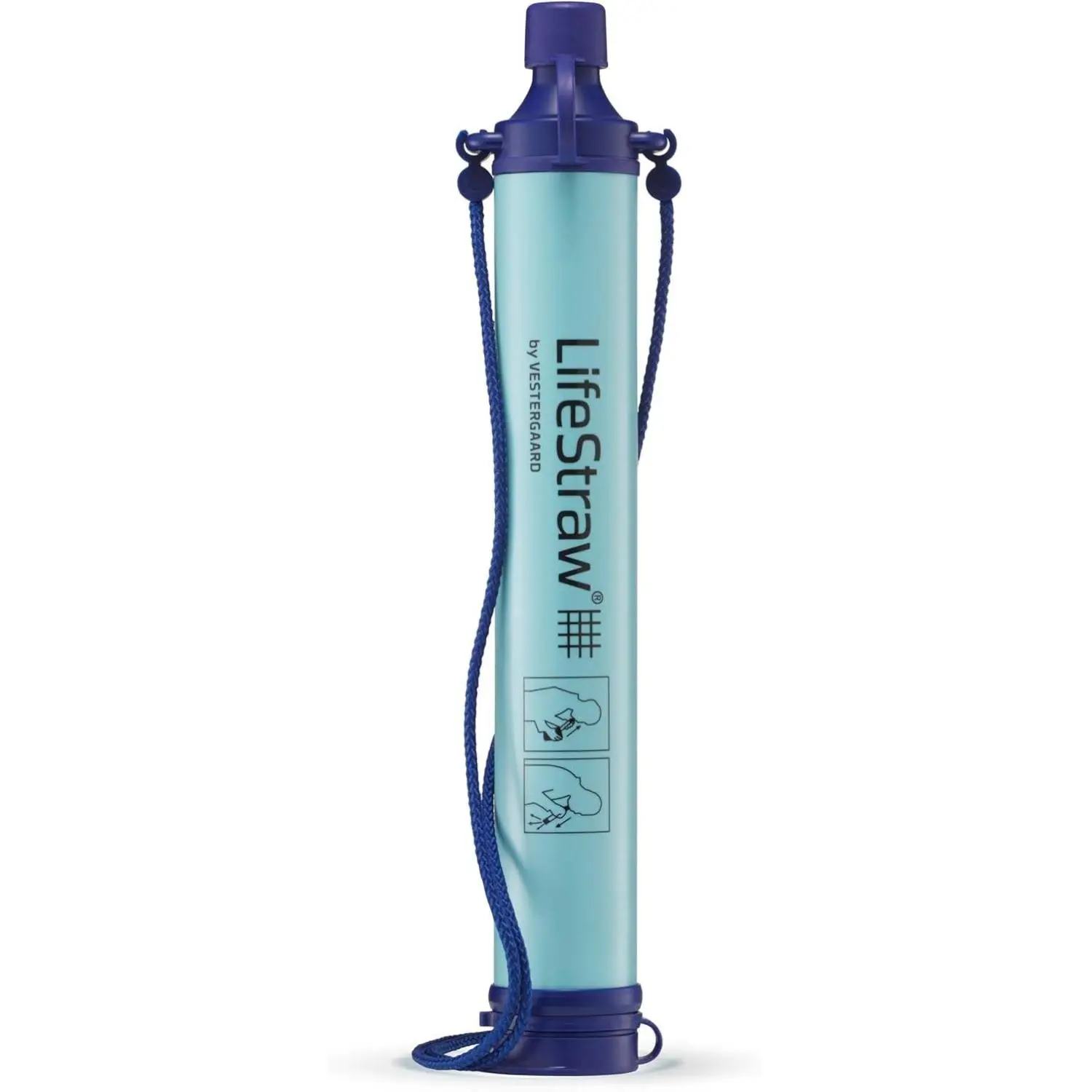 Personal Water Filter for Hiking, Camping, Travel, and Emergency Preparedness