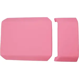 for Tesla Cybertruck Accessoriess Interior Stickers Car Armrest Cover Center Console Middle Console Armrest Seat Box Cover Trim Frame Decal Pink