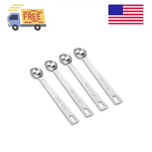 4 PCS 1/4 Teaspoon (1/4 Tsp | 1.25 mL | 1.4 PCS 1/4 Teaspoon (1/4 Tsp | 1.25 mL | 1.25 cc) Single Measuring Spoon25 cc) Single Measuring Spoon