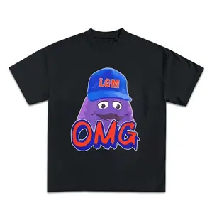 Grimace OMG NYM Tee Print Streetwear Sport T-Shirt Gift Men Women Unisex