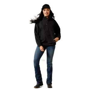 10054847 Ariat Women's Whisper Pullover Jacket - Black