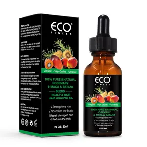 ECO's highest quality rosemary and Batana oil natural oils promote hair growth, nourish and soften hair, infused with Maca essence Haircare Comfort