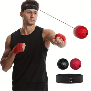 Boxing Reflex Ball for Hand-Eye Coordination, Ideal Home Workout & Christmas Gift for All Ages, Enhances Reaction & Fighting Skills