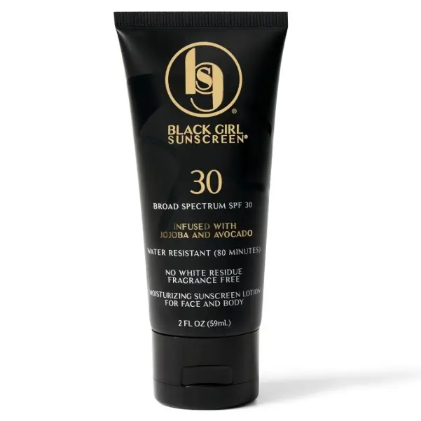 SPF 30 for the Face & Body - Moisturizing Sun Protection, SPF 30, Sun Lotion for Women, Ultra Sheer, Travel Size, No White Cast for Melanin Rich Skin - 2 fl oz