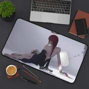 Chainsaw Man Desk Mat | Makima Gaming Mouse Pad | Waifu Gift For Anime Fans | Large Otaku Setup Pad | Cool Manga Girl Decor | Anime Desk Essentials