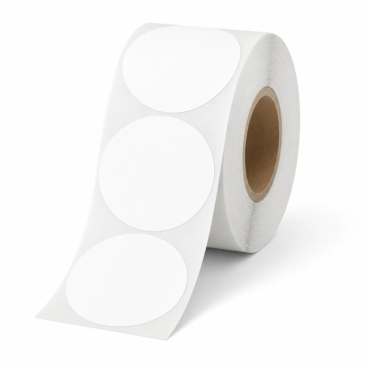 NIIMBOT 50 x 50 mm Round White Direct Thermal Labels for B1, B1 Pro, B2, B2 Pro, B21 Pro & B3S - Jars, Packaging & Organization