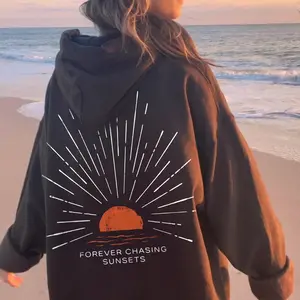 Sunset Hoodie, Beach Hoodie, Beach Hoodies, Oversized Hoodie, Beachy Sweatshirt, Beachy Hoodies, Coconut Girl Surf Hoodie, Beach Sweatshirt