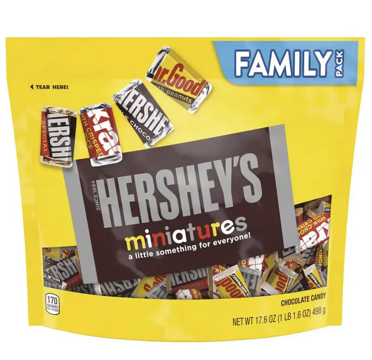 Miniatures Chocolate Candy Assortment, Family Size 17.6 oz