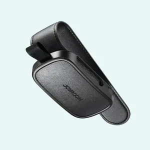 Magnetic Sunglasses Holder for Car Visor, One-Handed Grip with N52 Strong Magnet, 20° Adjustable Safety Lock, Universal Fit for All Glasses, Ultra Soft Foam Interior, Compact Car Accessories Organizer