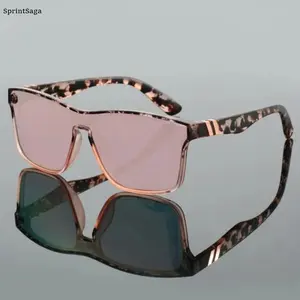 Unisex Square Frame UV400 Polarized Lens Sunglasses - 1-Size Resin Acetate Lightweight Retro Aesthetic Streetwear Sports Eyewear, Outfits Inspo 1-Size Gear for Driving, Outdoor Use, One Size