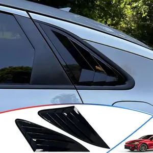 Bright Black Side Rear Window Louvers Body Kit Car Accessories for Kia K5/Optima 2021-2026