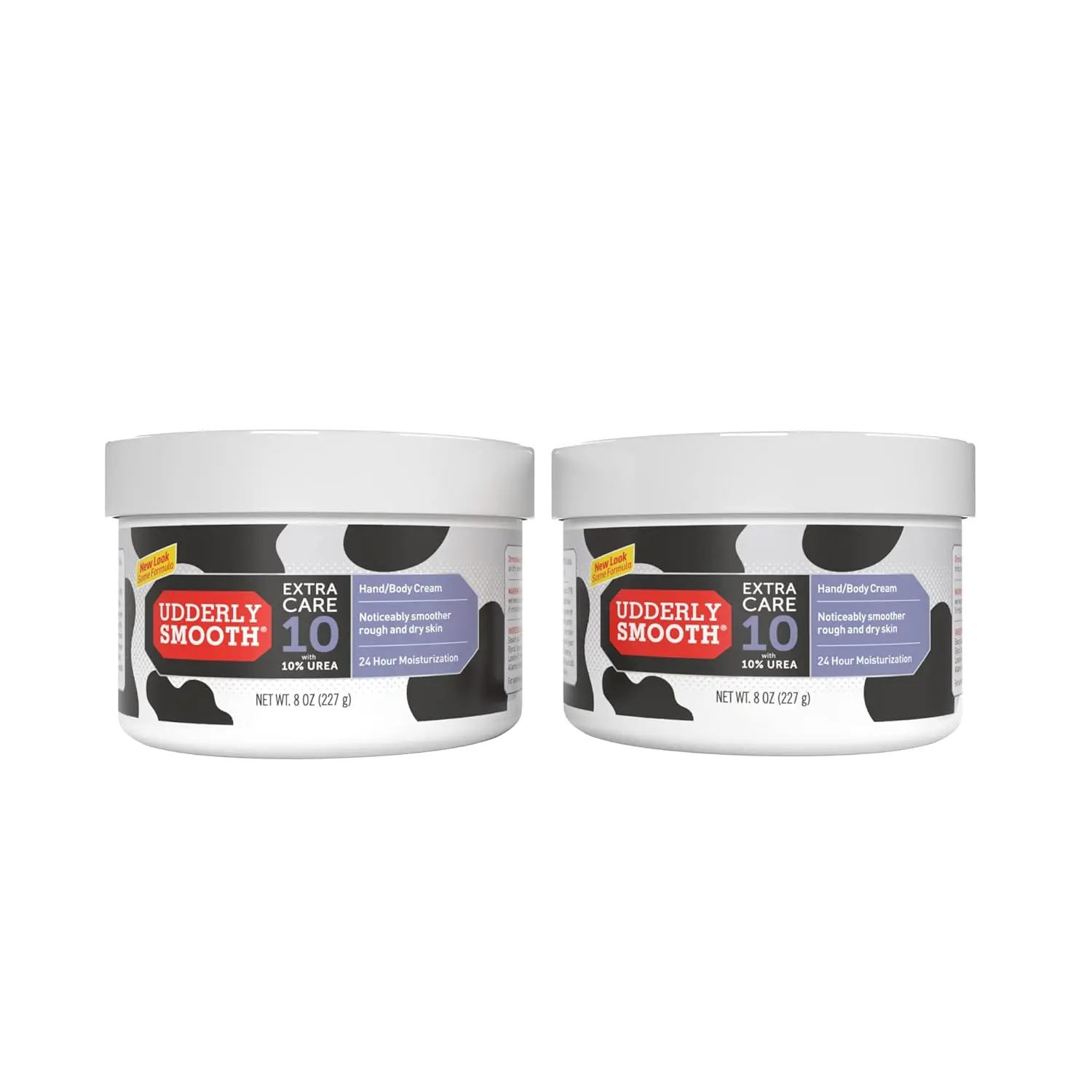 Udderly Smooth Extra Care Hand, Body & Foot Cream with 10% Urea, 8 fl oz | Intensive Moisturizer, Fast-Absorbing Urea Cream for Hands, Body & Feet | For Extremely Dry & Cracked Skin